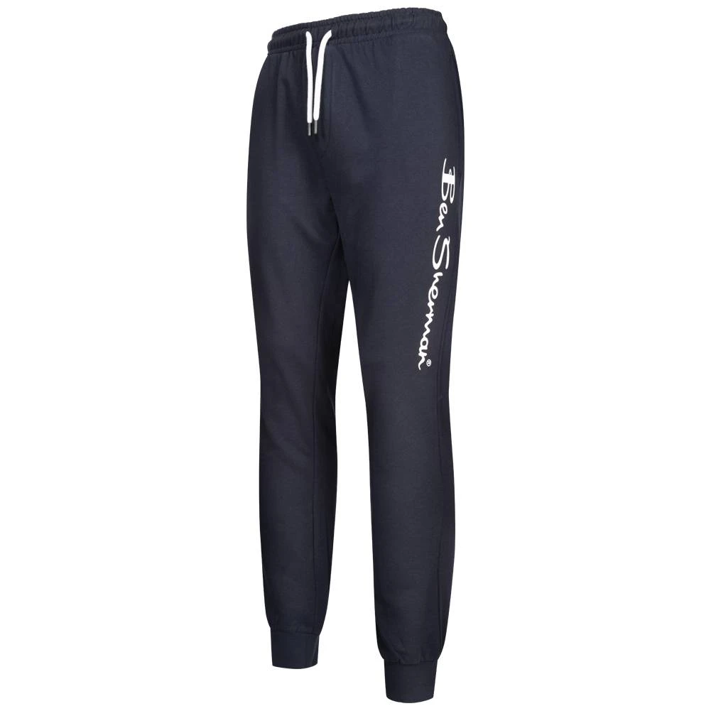 BEN SHERMAN Large Logo Hommes Pantalon De Jogging 0065219-MARINE
