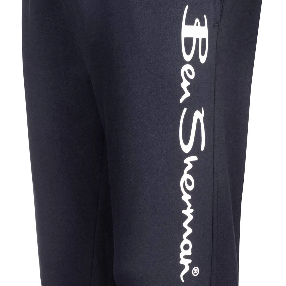 BEN SHERMAN Large Logo Hommes Pantalon De Jogging 0065219-MARINE – Image 4