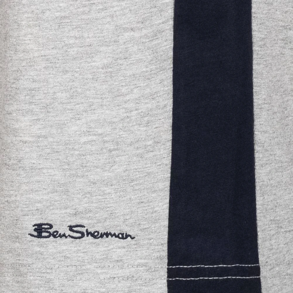 BEN SHERMAN Cut And Sew Hommes Bermuda 0065222G-GRIS – Image 4