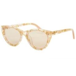 TOMS Josie Gold Flecks En Cristal Femmes Lunettes De Soleil 10013116