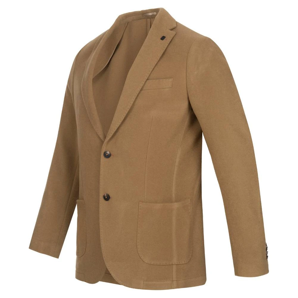 BORIS BECKER "Lead" Hommes Veste Blazer Premium En Laine 21WBBMJKT00014-CAMEL – Image 3