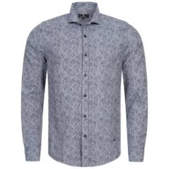 BORIS BECKER Kenneth Hommes Chemise à Manches Longues 21WBBMSHT00003-MARINE