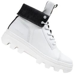 G-STAR RAW NOXER High Fld Lea Femmes Bottines 2211 020810 BLANC