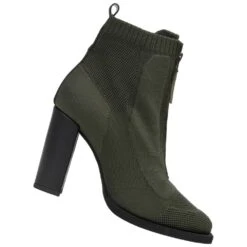 G-STAR RAW MYSID Mid Knit Zip Femmes Bottines 2241 046701 OLV