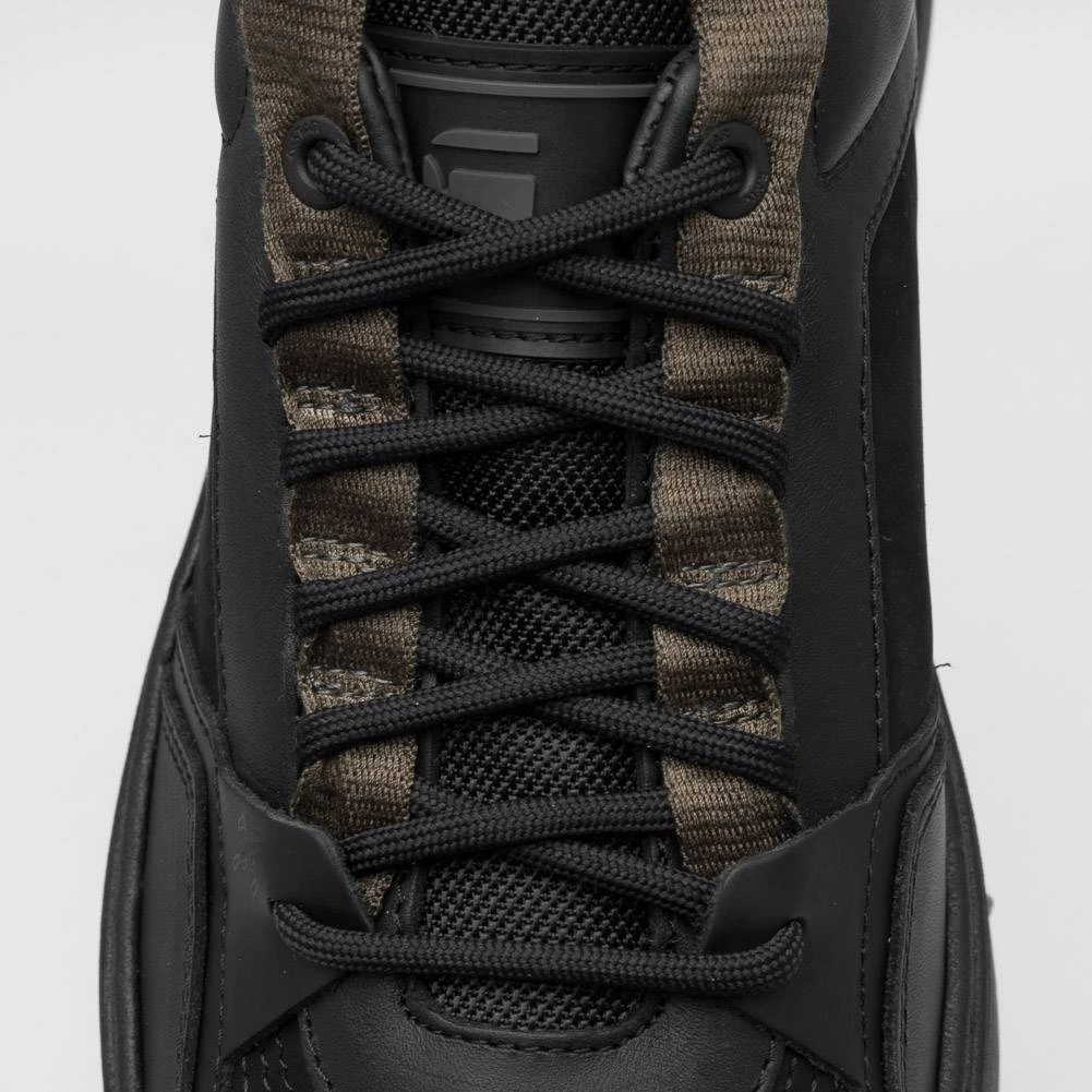 G-STAR RAW LASH Web Tnl Hommes Sneakers En Cuir 2242 009515 NOIR – Image 3