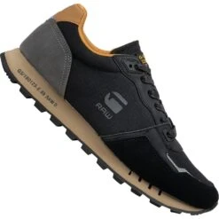 G-STAR RAW TRACK II RPS Hommes Sneakers 2312 047504 BLK-OCH