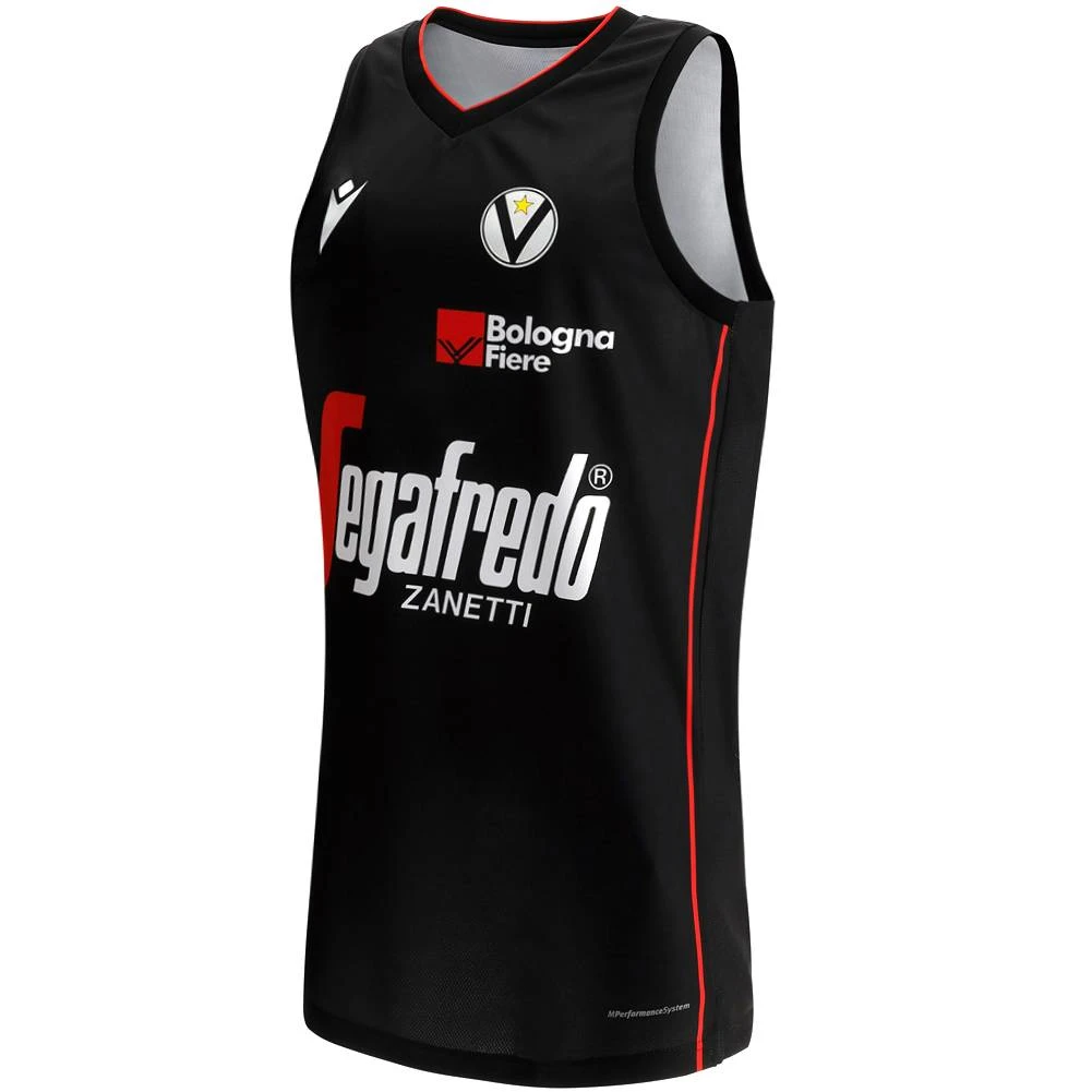 Virtus Bologne Macron Femmes Maillot De Basket 58546281
