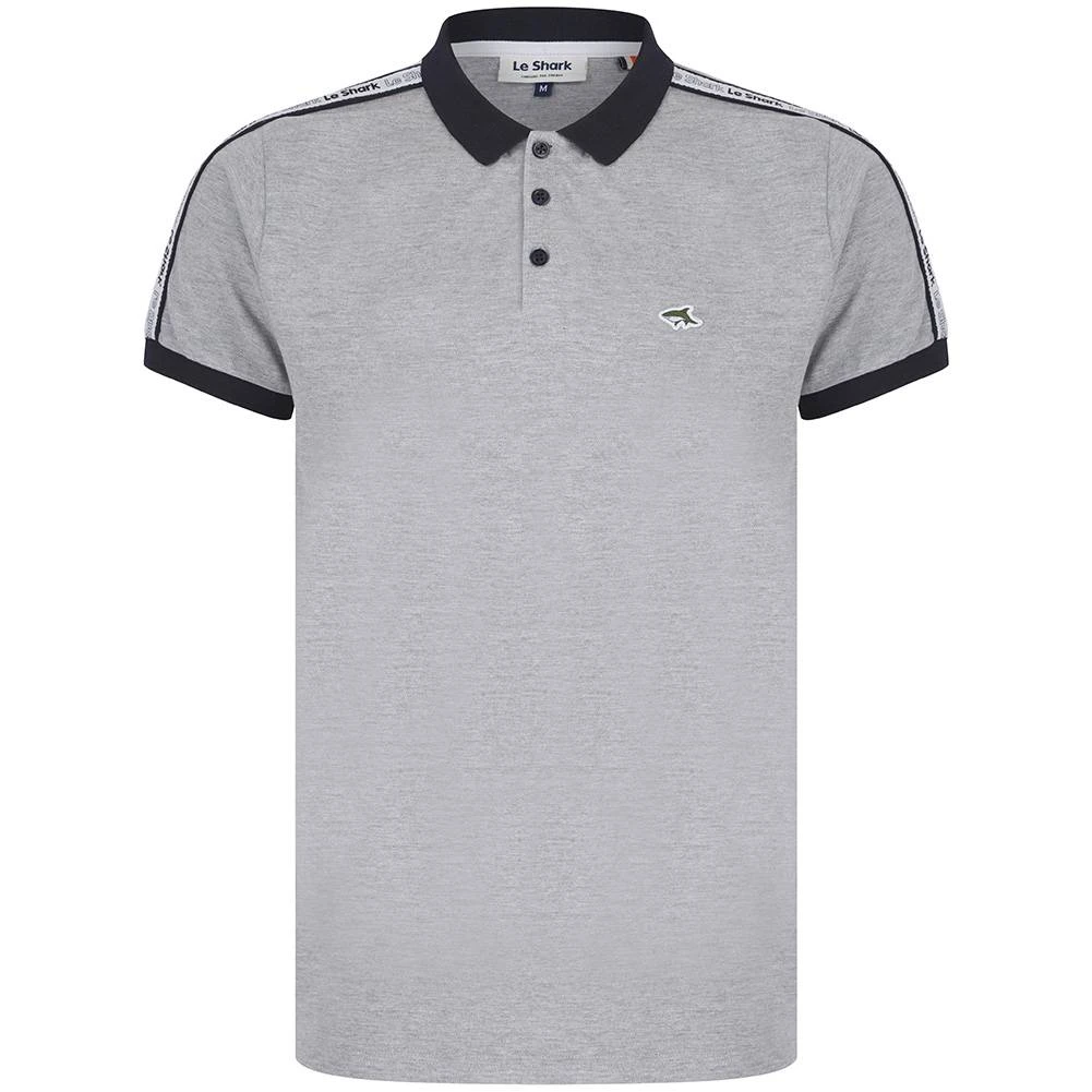 Le Shark Norway Hommes Polo 5X202091DW-Gris Clair-Marne
