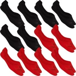 Calvin Klein Footie High Cut Hommes Chaussettes 12 Paires 701218708-008