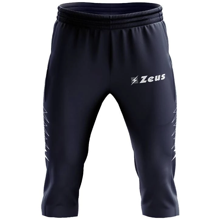 Zeus Enea 3/4 - Short D'entraînement Bleu Marine