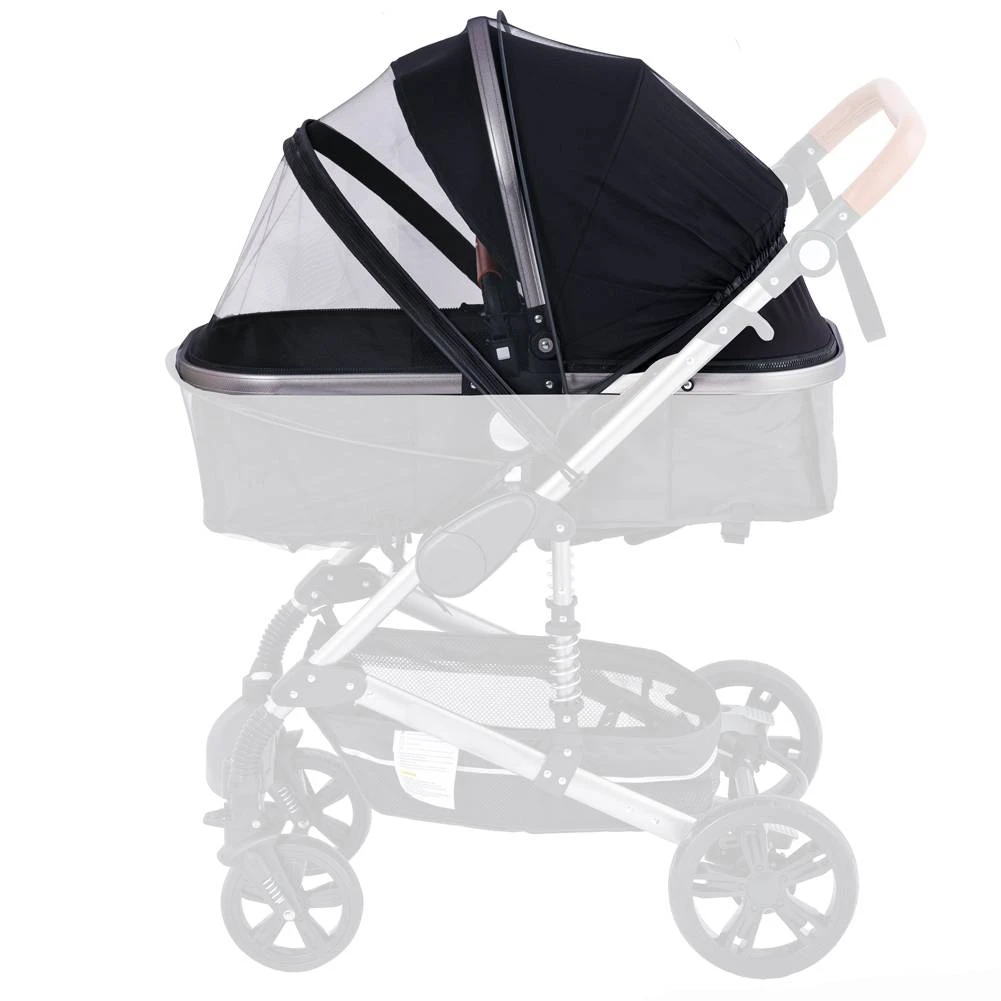 Barmøya Ensemble Complet De Poussette Combinée 3 En 1 Noir – Image 7