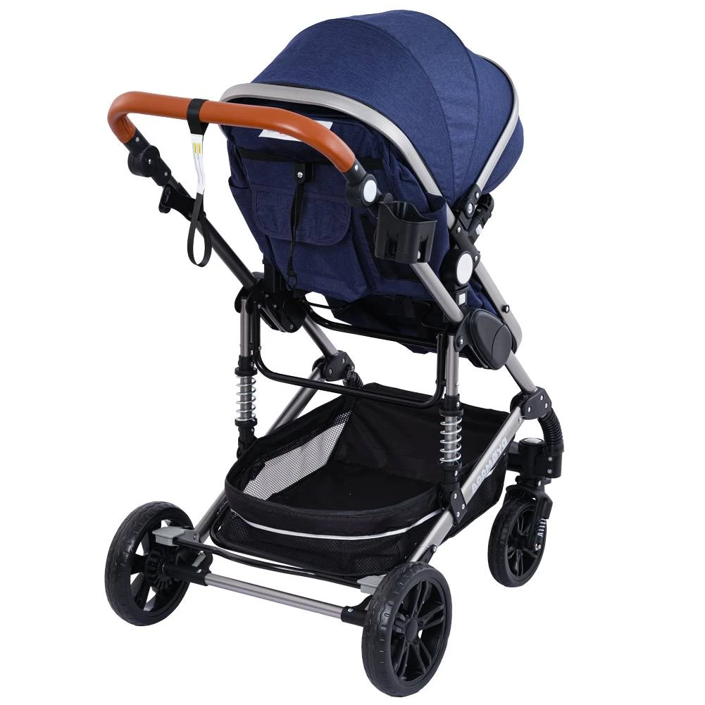 Barmøya Ensemble Complet De Poussette Combinée 3 En 1 Marine – Image 6