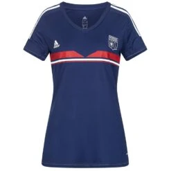 Olympique De Lyon Adidas Femmes Maillot D01118