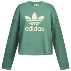 Adidas Originals Logo Premium Crew Femmes Sweat-shirt FM2626