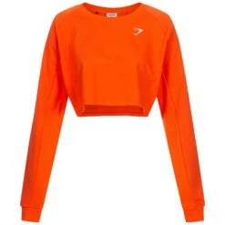 Gymshark Training Femmes Sweat Crop GLPO4713-SOG