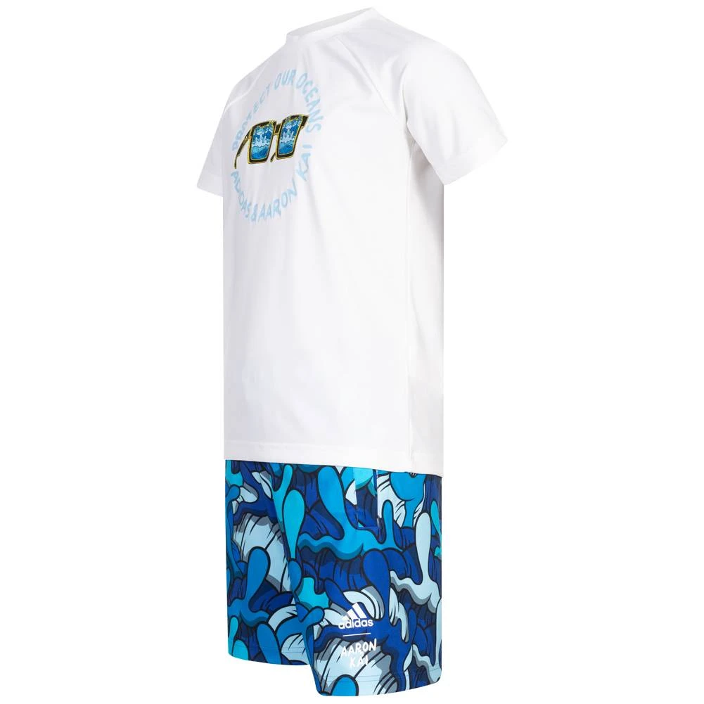 Adidas X Aaron Kai Primeblue Garçon Ensemble D'été GM8367 – Image 2