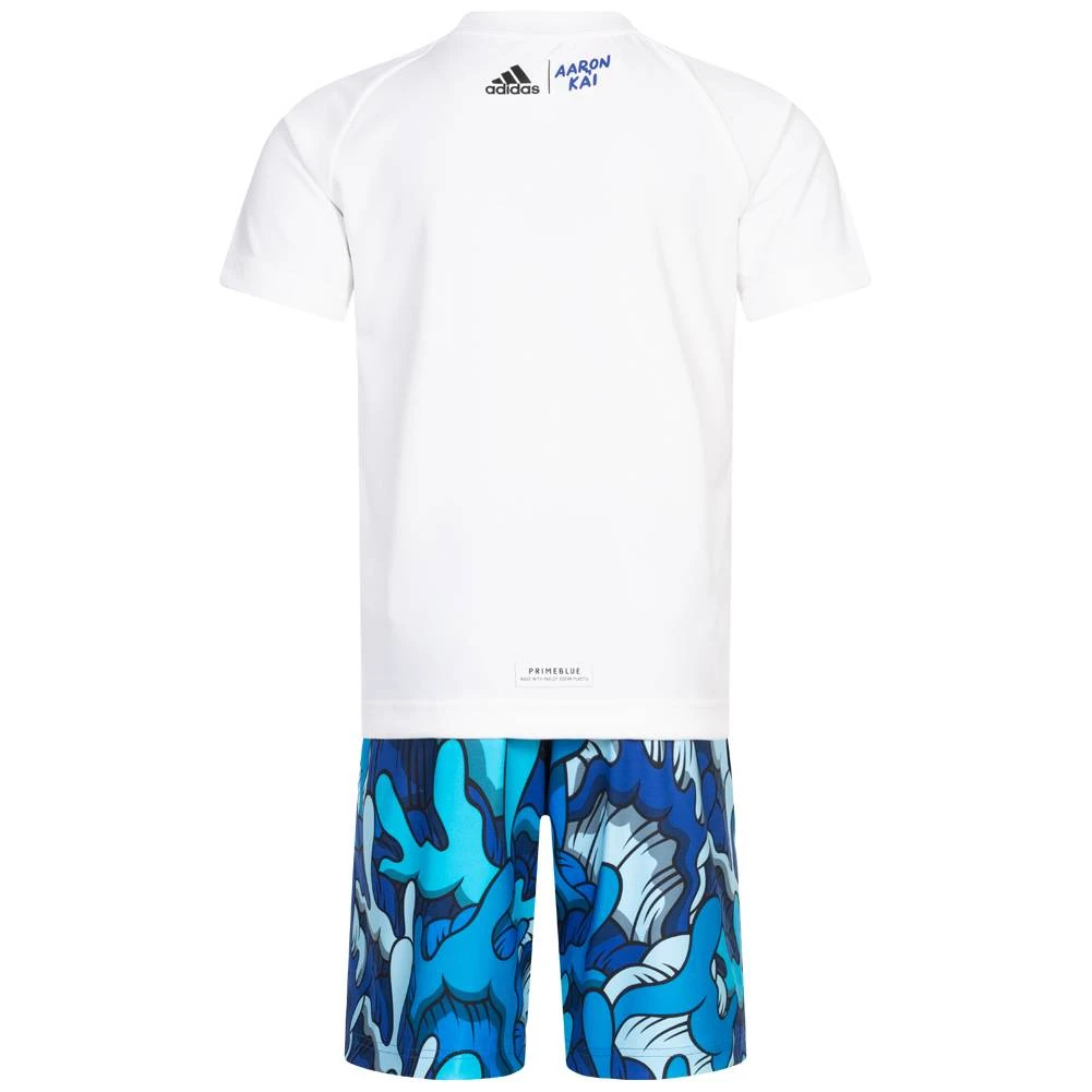 Adidas X Aaron Kai Primeblue Garçon Ensemble D'été GM8367 – Image 3