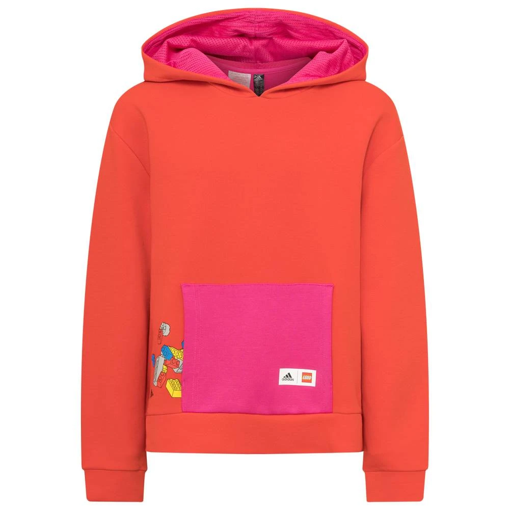 Adidas X LEGO® Bricks Boxy Cropped Enfants Sweat à Capuche GQ4157