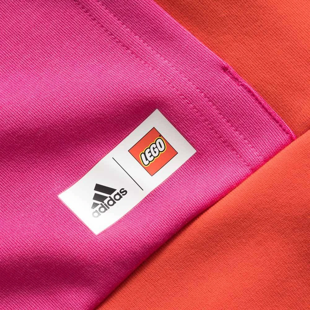 Adidas X LEGO® Bricks Boxy Cropped Enfants Sweat à Capuche GQ4157 – Image 2