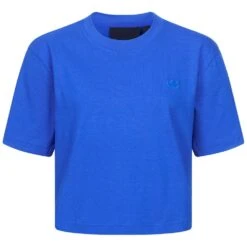 Adidas Originals Blue Version Essentials Cropped Femmes T-shirt H22823