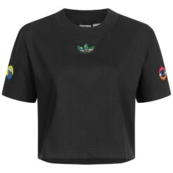 Adidas Originals Artist Logo Cropped Femmes T-shirt HA4705