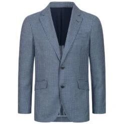 Hackett London HTooth Hommes Blazer Stretch HM442659R-5FZ