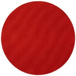 HIDETOSHI WAKASHIMA "Osaka" Tapis ⌀ 75cm Rouge