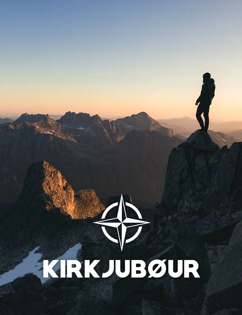 KIRKJUBØUR ® "Hafjall" Hommes Set Sous-vêtements Thermo 2 Pièces Noir – Image 3