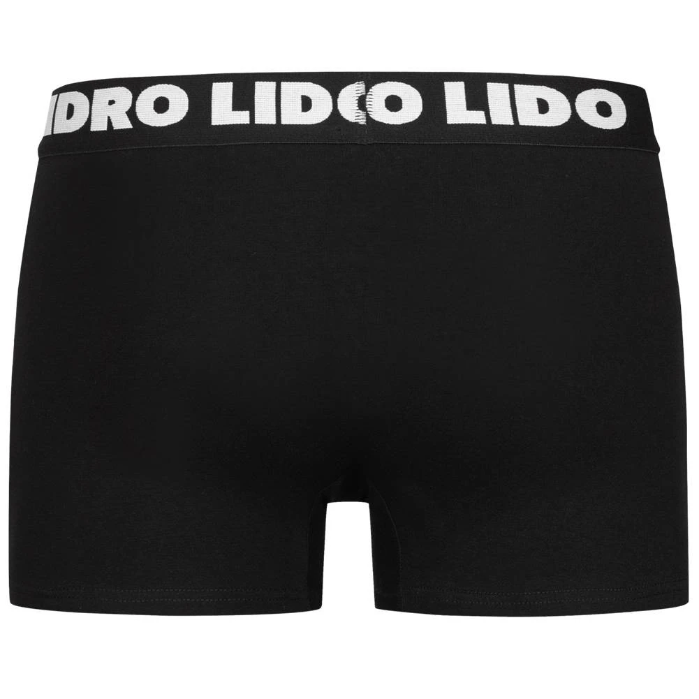 LEANDRO LIDO "Ravello" Hommes Boxer-short Lot De 9 Noir – Image 4
