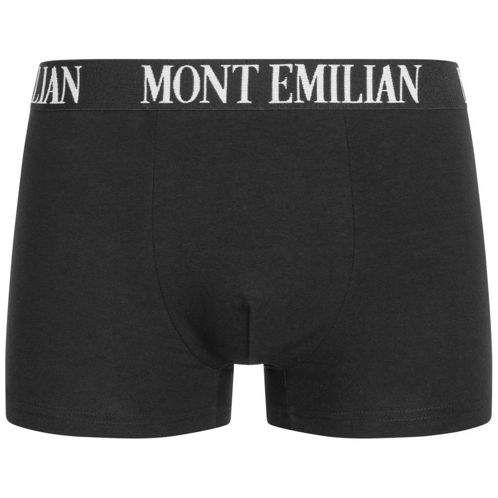MONT EMILIAN "Rouen" Hommes Boxer-short Lot De 6 Noir – Image 4