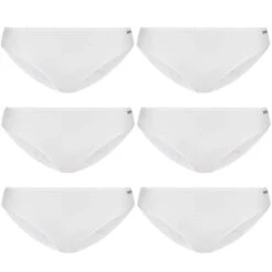 MONT EMILIAN "Lille" Femmes Slip Lot De 6 Blanc