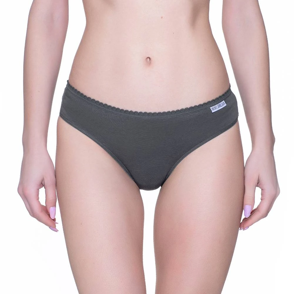 MONT EMILIAN "Lille" Femmes Slip Lot De 6 Gris – Image 2