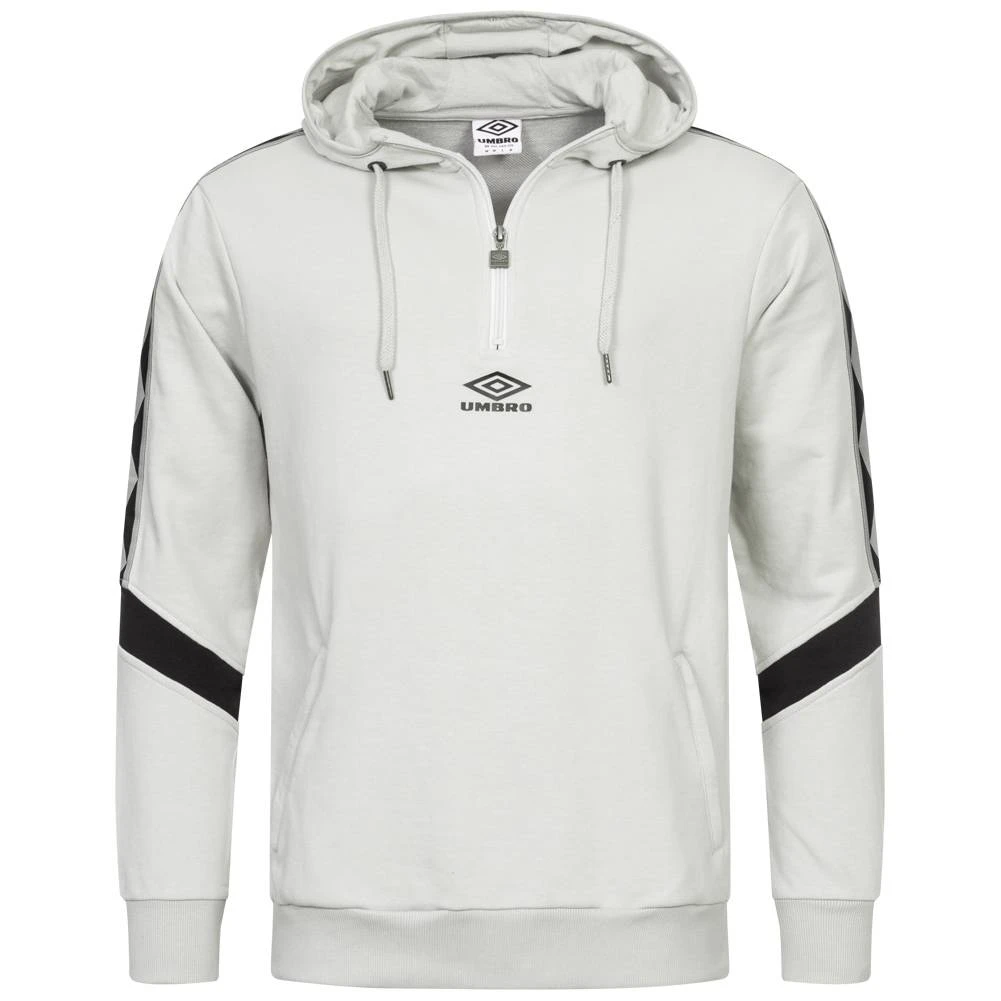 Umbro Diamond Taped 1/2-Zip Hommes Veste à Capuche UMJM0641NRV