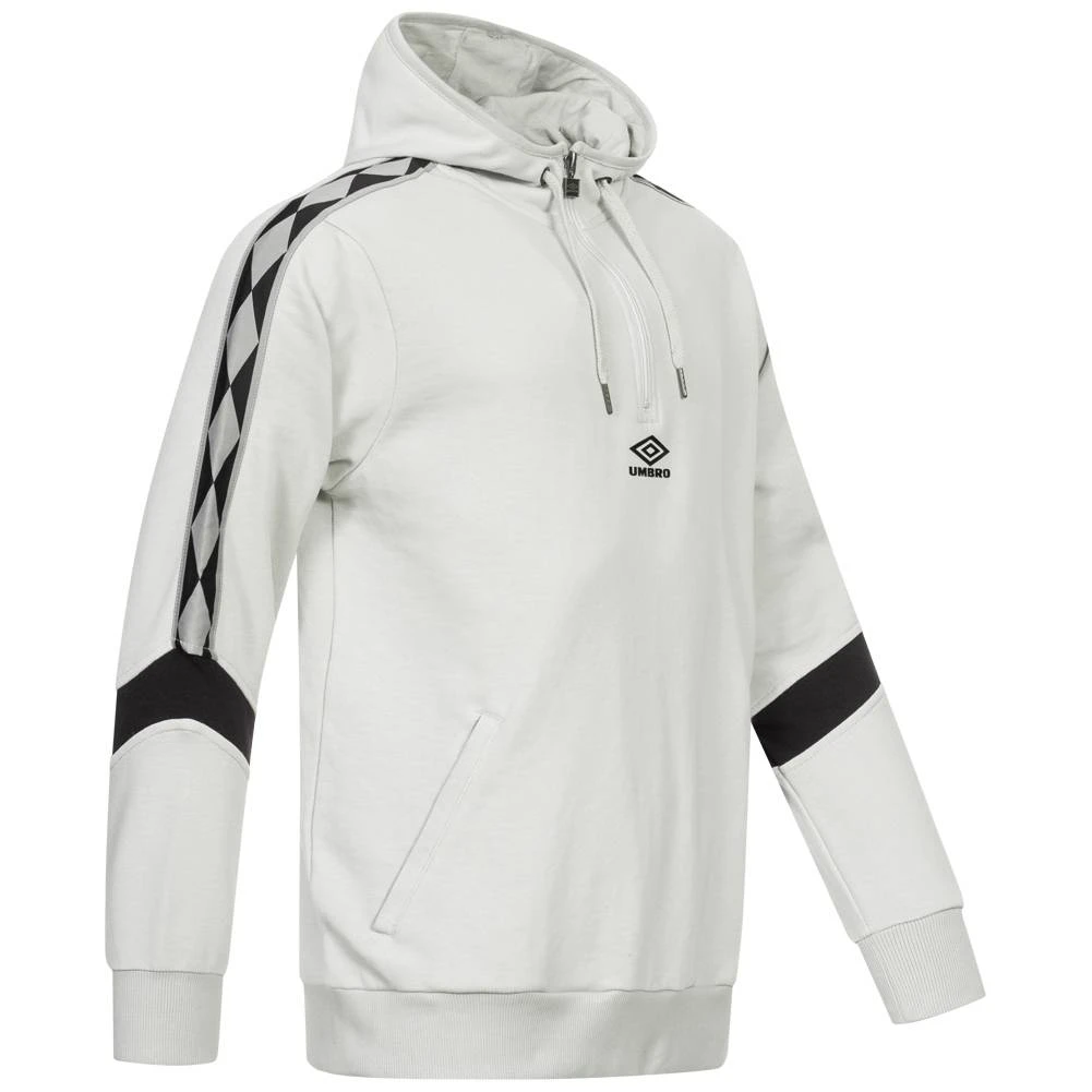 Umbro Diamond Taped 1/2-Zip Hommes Veste à Capuche UMJM0641NRV – Image 2