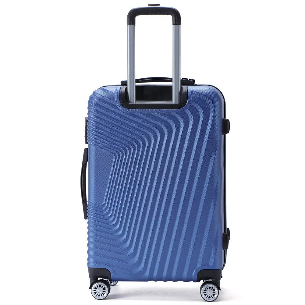 VERTICAL STUDIO "Stavanger" 20" 24" 28" Valise Ensemble De 3 Bleu Foncé – Image 4