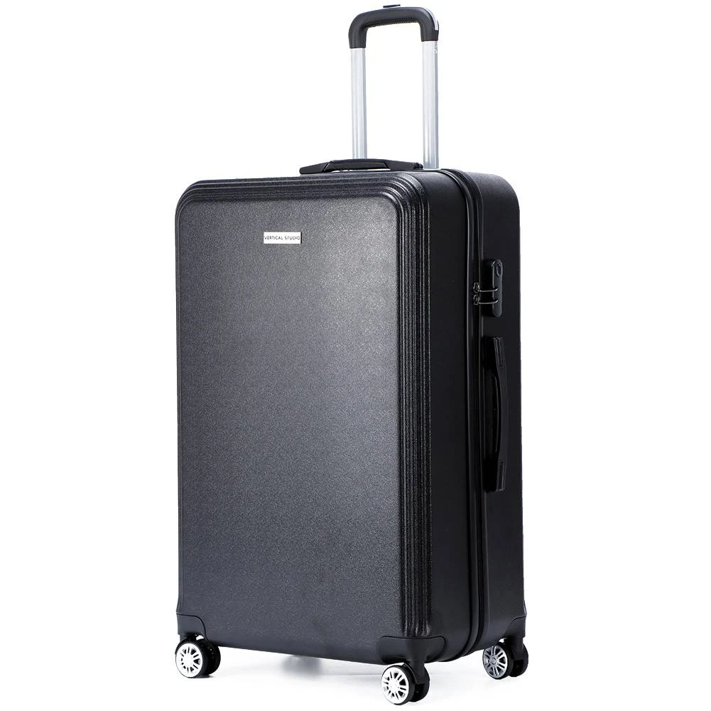 VERTICAL STUDIO "Bergen" 24" Valise Noir Avec Sangle De Bagage GRATUITE – Image 3