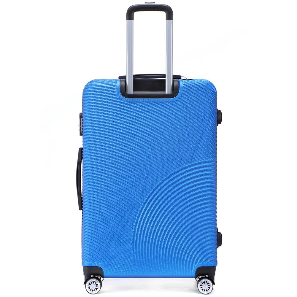 VERTICAL STUDIO "Malmö" 24" Valise Bleu Avec Sangle De Bagage GRATUITE – Image 4