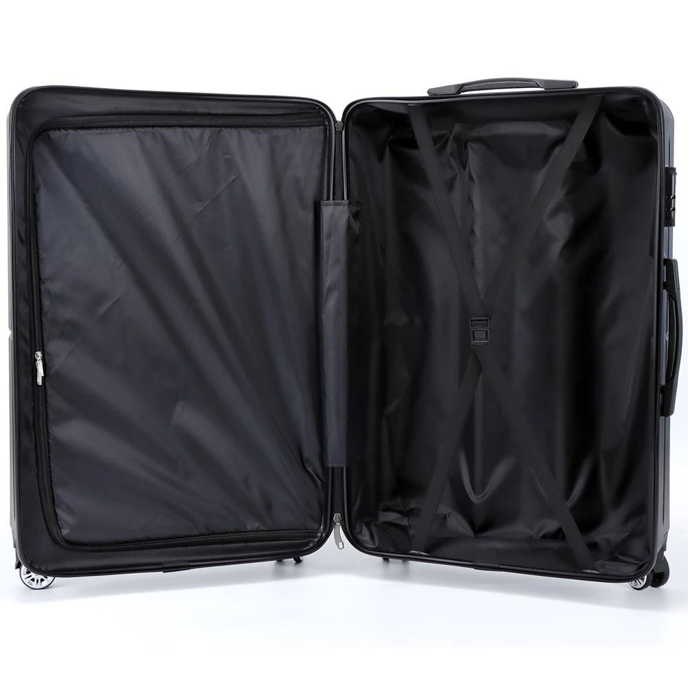 VERTICAL STUDIO "Silkström" 24" Valise Noir Avec Sangle De Bagage GRATUITE – Image 6