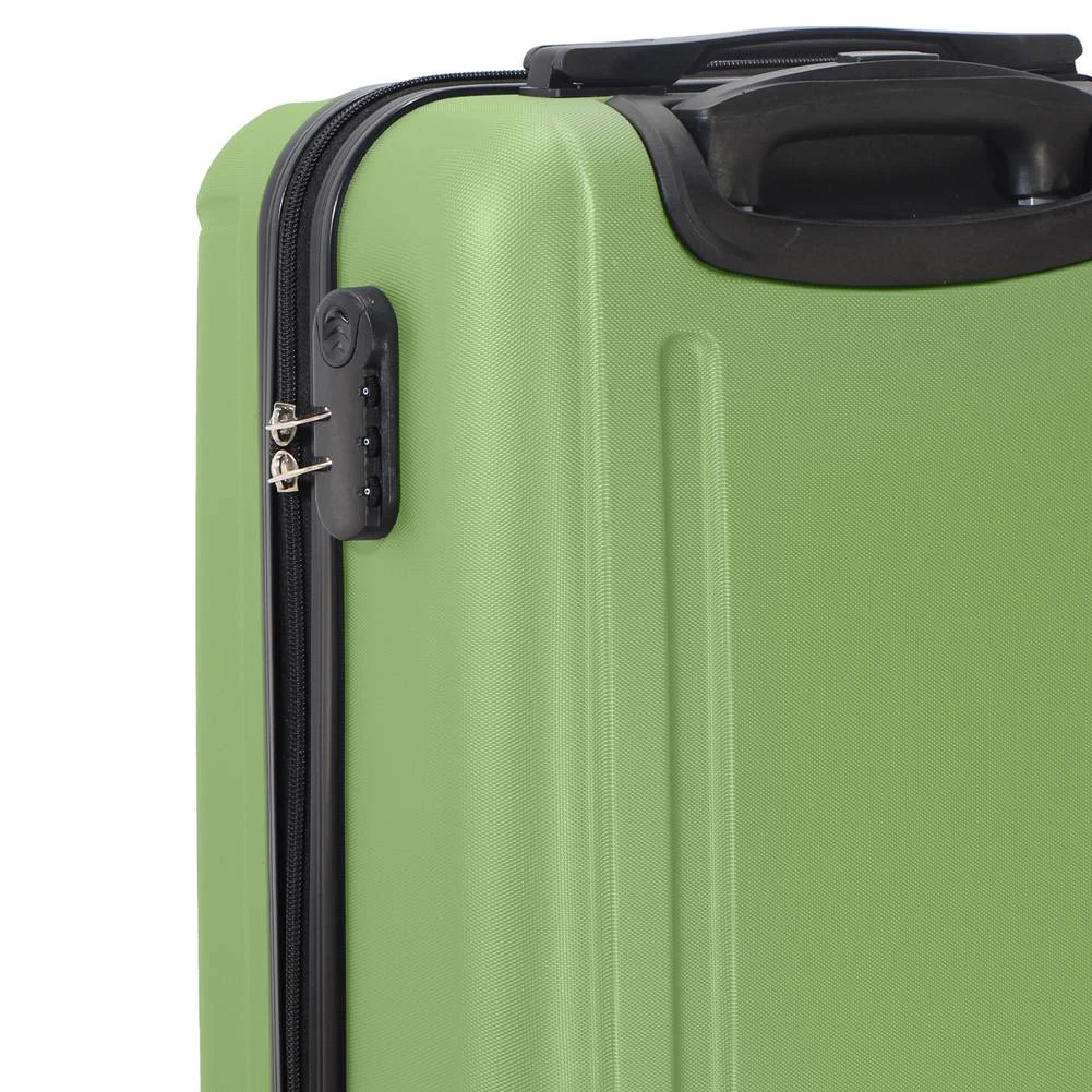 VERTICAL STUDIO "Linköping" Valise Ensemble De 3 20" 24" 28" Vert Armée – Image 5